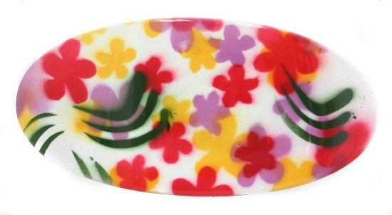 Rosy Multi Color Automatic Barrette   12121-1945