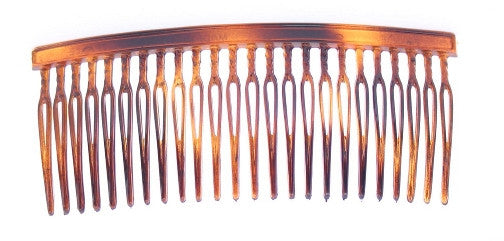 Large Wire Twist Tortoise Shell Side Hair Comb 217