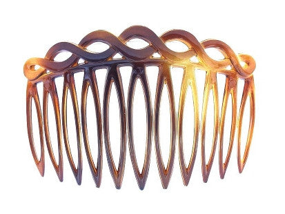 French Side Hair Combs in Tortoise Shell 313