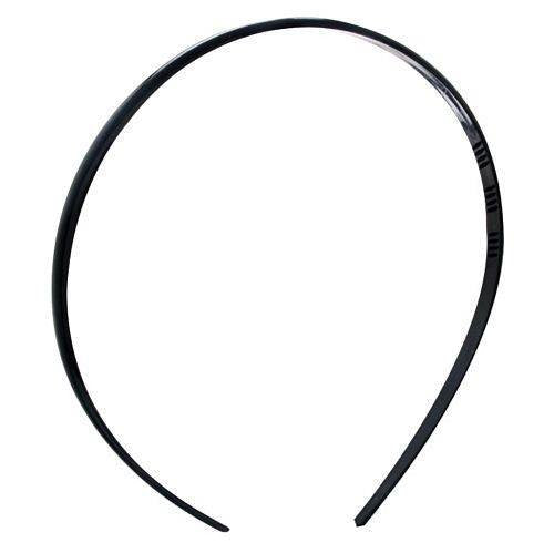 6/16" Basic Black Headband 12121-9079