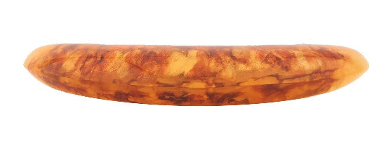 Half Moon Amber Automatic Barrette 7243