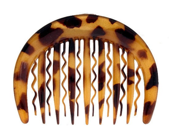 French Side Hair Combs in Tokyo Print 842