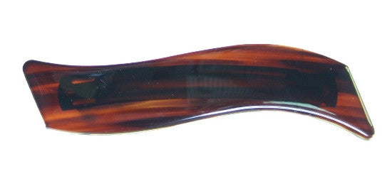 French 'S' Shape Tortoise Shell Barrette 8721