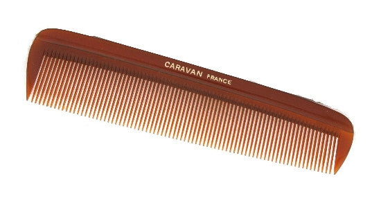 Small Pocket Comb w/ Fine Teeth in Tortoise Shell 90392