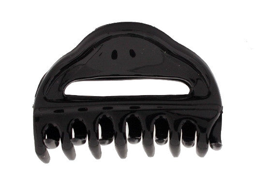 French Open Hair Claw Black 9607