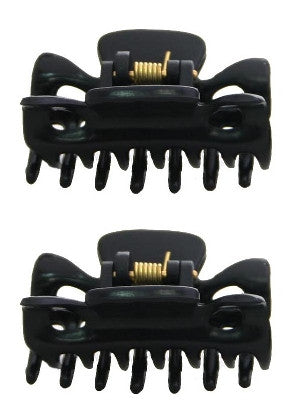 Mini Black Hair Claws (Pair) 9617-2