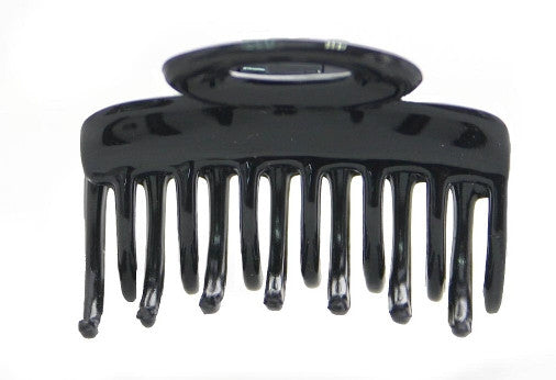Patent  Hair Claw Assorted Teeth Black 9720